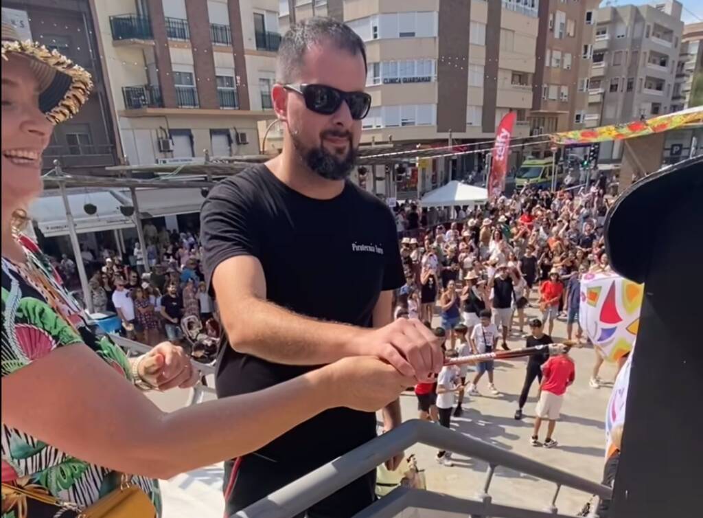 chupinazo fiestas de la virgen del rosario