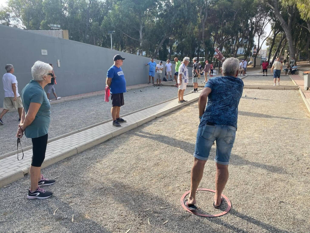 torneo de petanca fiestas virgen del rosario